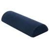 Half Round Memory Foam Pillow - Half Moon Bolster Pillow For Back Pain