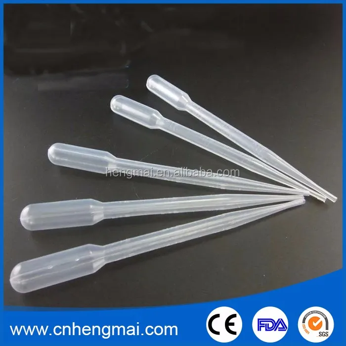 Disposable Plastic 3ml Disposable Transfer Pipet Ldpe Plastic Dropper