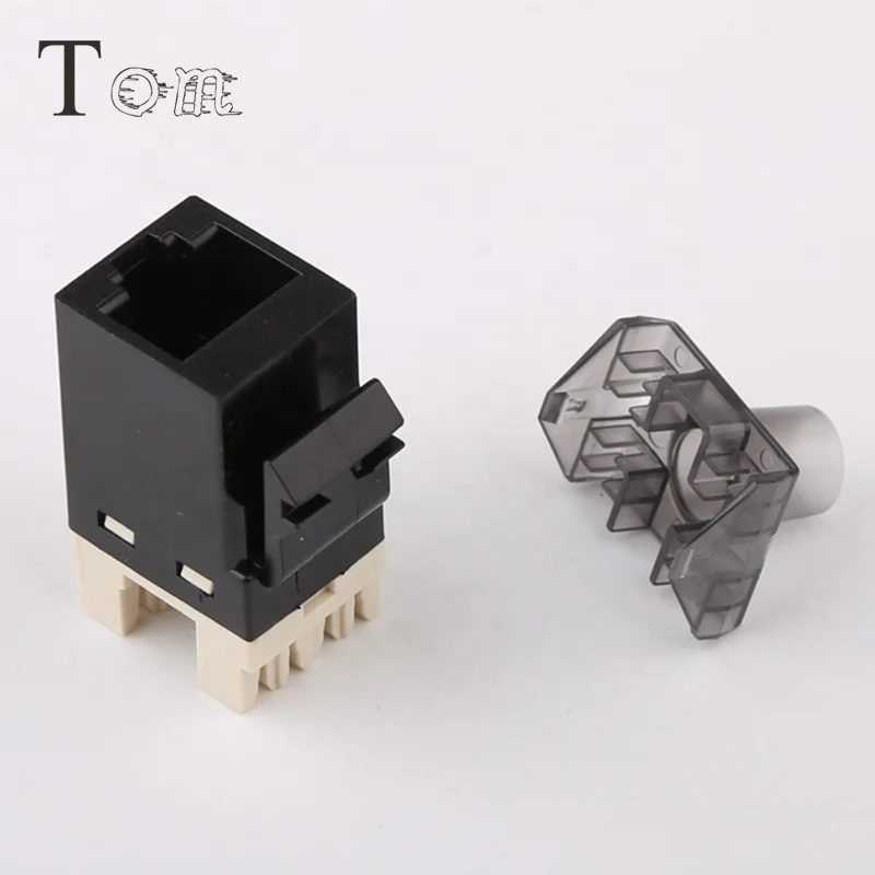 TOM MK-N-08 cixi RJ45 CAT6 Keystone Jack 180 degree UTP Connection with dust cover (5).jpg