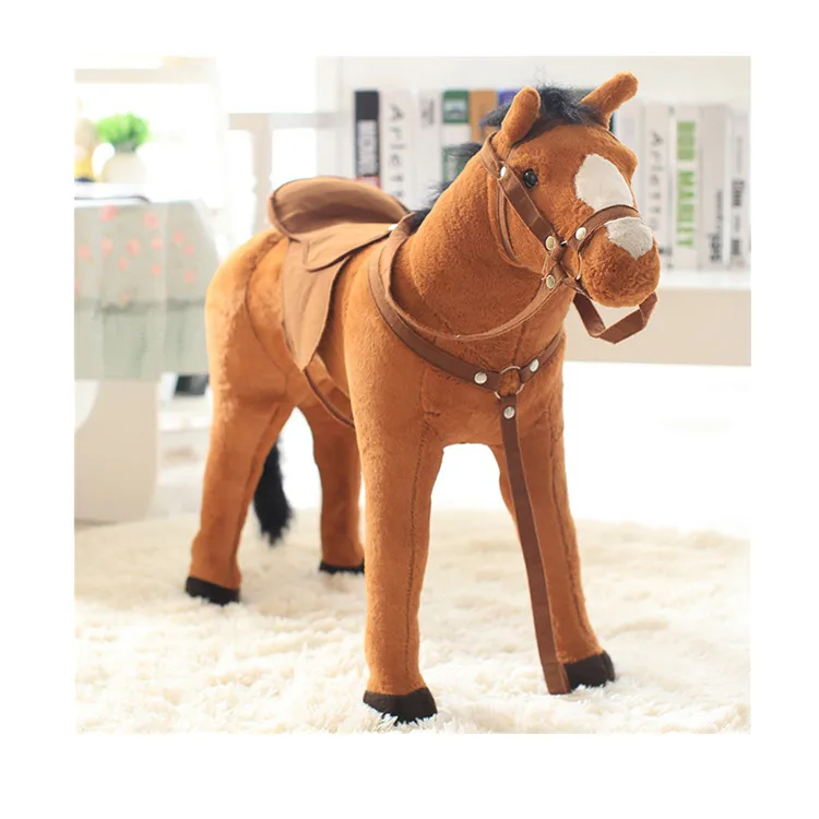 large soft horse toy