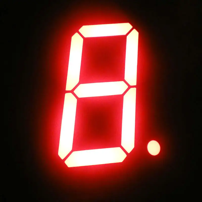 1 digit red led 1.2 inch 7 segment led display 1.2