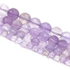 2019wholesale high quality 10mm natural stone round cut faceted gemstone amethyst crystal beads