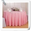 Luxury fine party large bulk pink linen table runners circular tablecloths dining table cover table cloth tablecloths