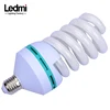 Hot Sale Full Spiral 6400K 26w/30w cfl, cfl bulb and cfl lamp E27 with Green Part