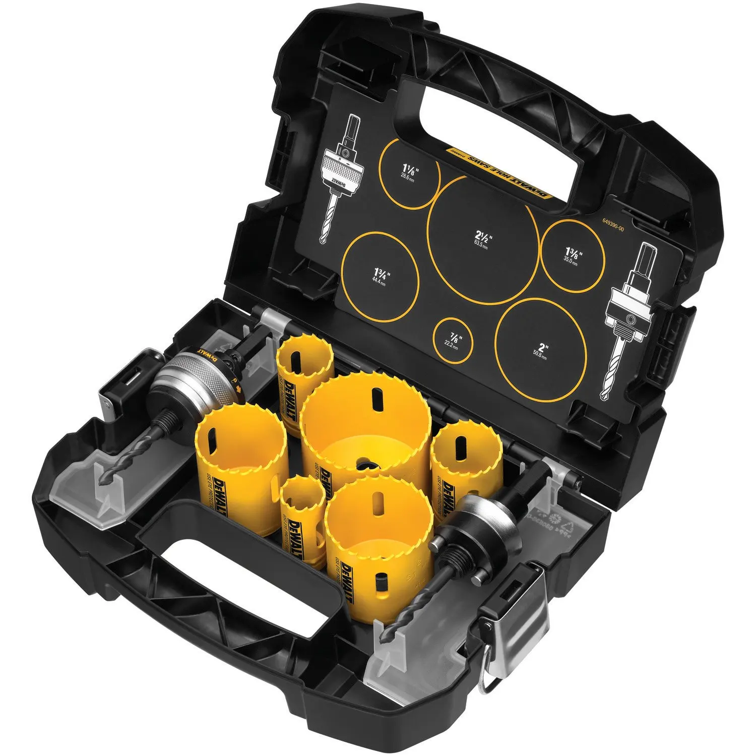 DEWALT D180028 1-3//4-Inch Standard Bi-Metal Hole Saw