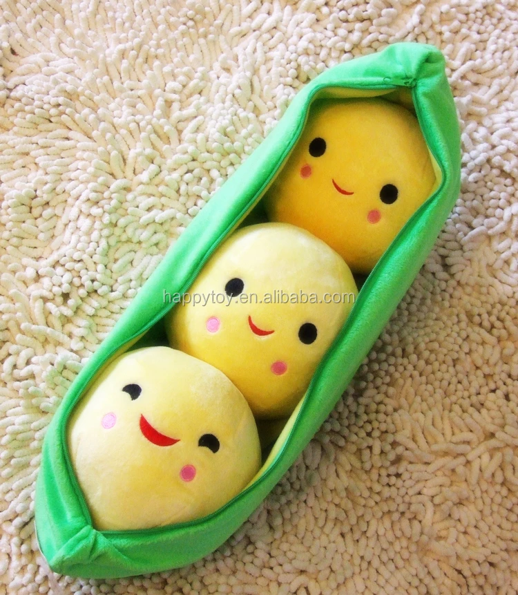 green bean stuffed animal