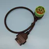 Right Angle J1939 To 16pin Female Round OBD Cable