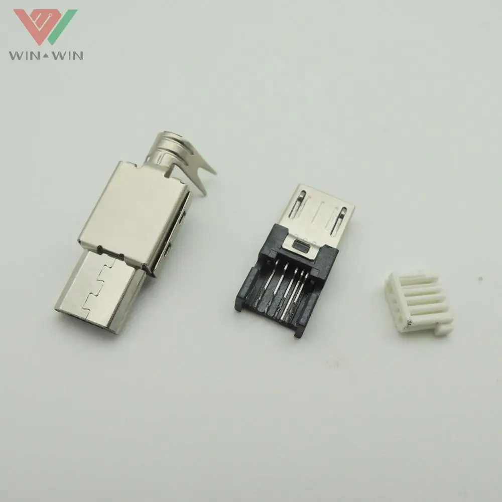 Crimping Price micro usb b 5 pin connector