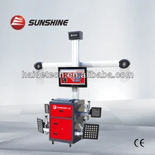 Precise 3D wheel alignment with CE & ISO Certificate