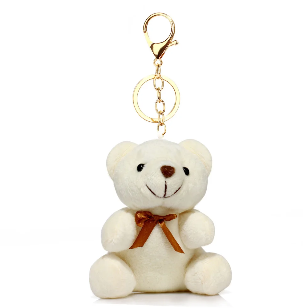 couple teddy bear keychain