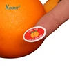 Custom Logo Printed Removable Self Adhesive Fruit Label Tag