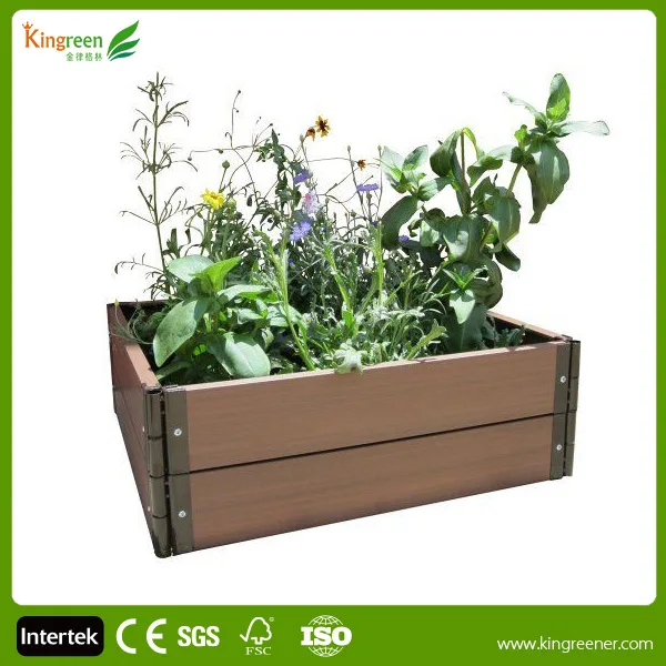Antiuv Moistureproof Antiuv Wpc Flower Box Kingreen Clear Plastic