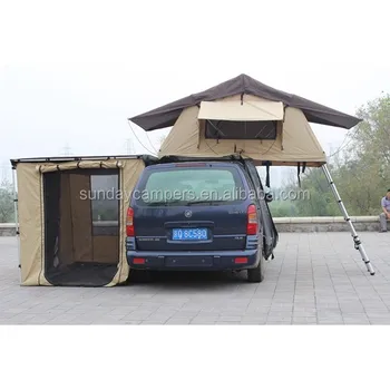 Car Awning Poly Cotton Offroad 4x4 520g Pvc Event Tent Roof Top