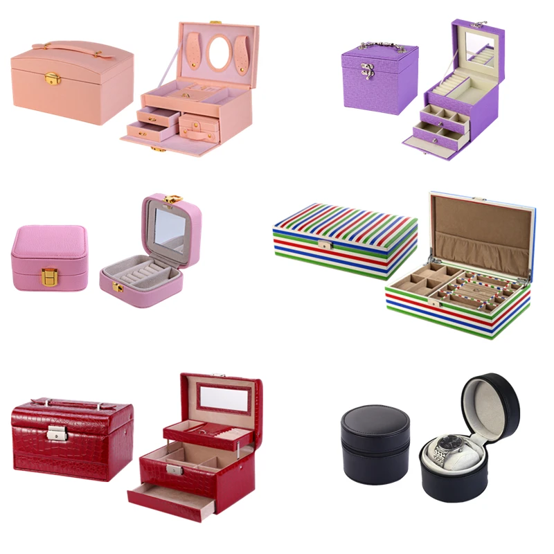 New Fashion Croco Leather Packing/Storage Jewelry Box