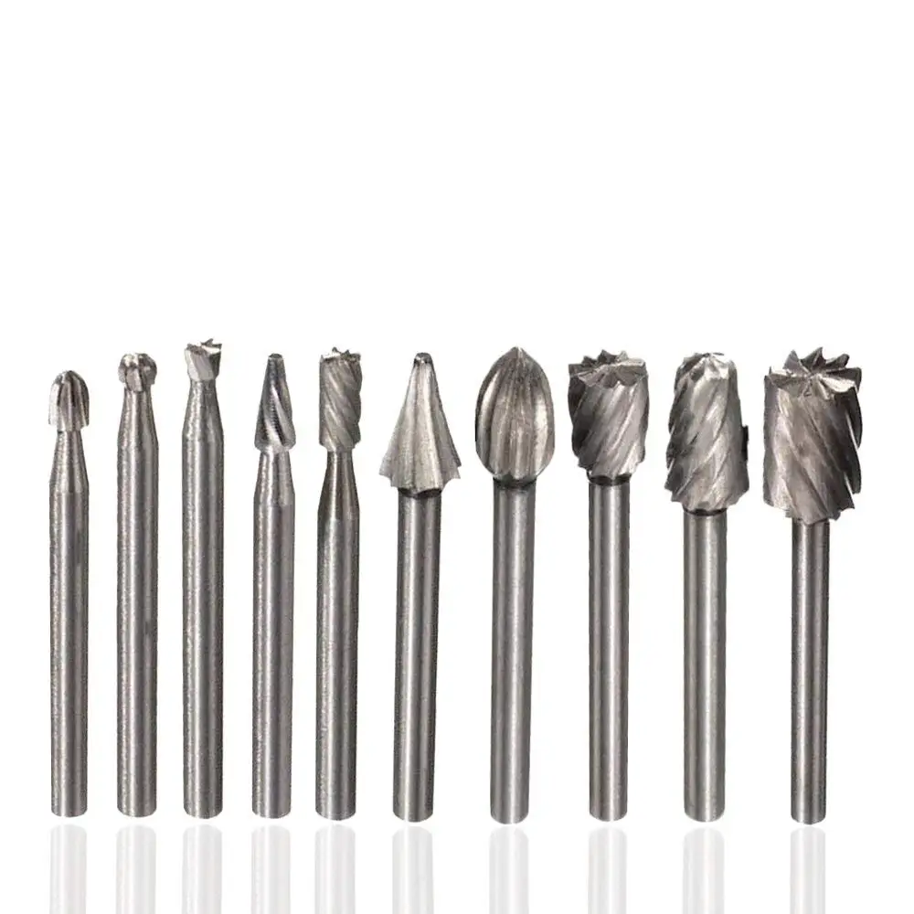 6PC Woodworking Tools Drill HSS Bit Set Wood Carving Tools Drill Burr
