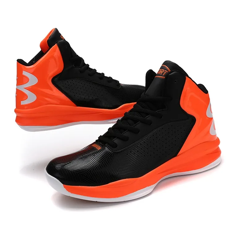 Professional Retro Basketball Shoes,Brand Genuine Leather Basketball ...