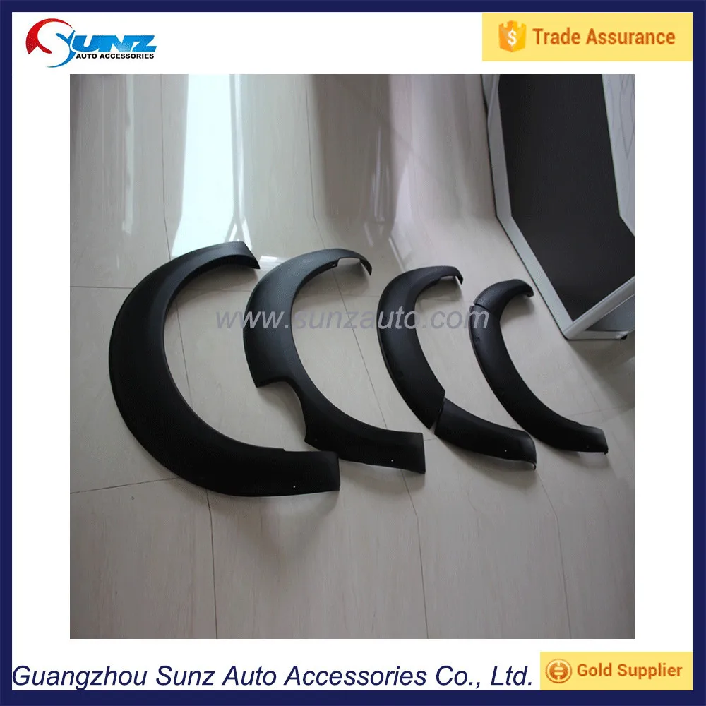 Fit 2015 Np300 Navara Fender Flares For D23 2014 Pickup 4 Doors Black
