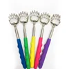 Extendable Bear With Non slip Handle Telescopic Novelty Stretchable Adjustable Stainless Steel Hand Back Scratcher
