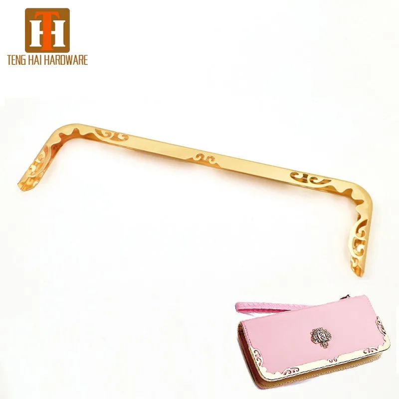 Factory Price Metal Corner Clips For Handbag Decoration Bags Flat Clip Bag Frame Product On Alibaba