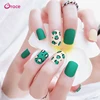 MS05 pre designed artificial nail tips 24 pcs/box dull polish artifical finger nail tips different styles of acrylic nail tips