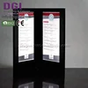 Hotel customized leather a4 illuminated led bar menu