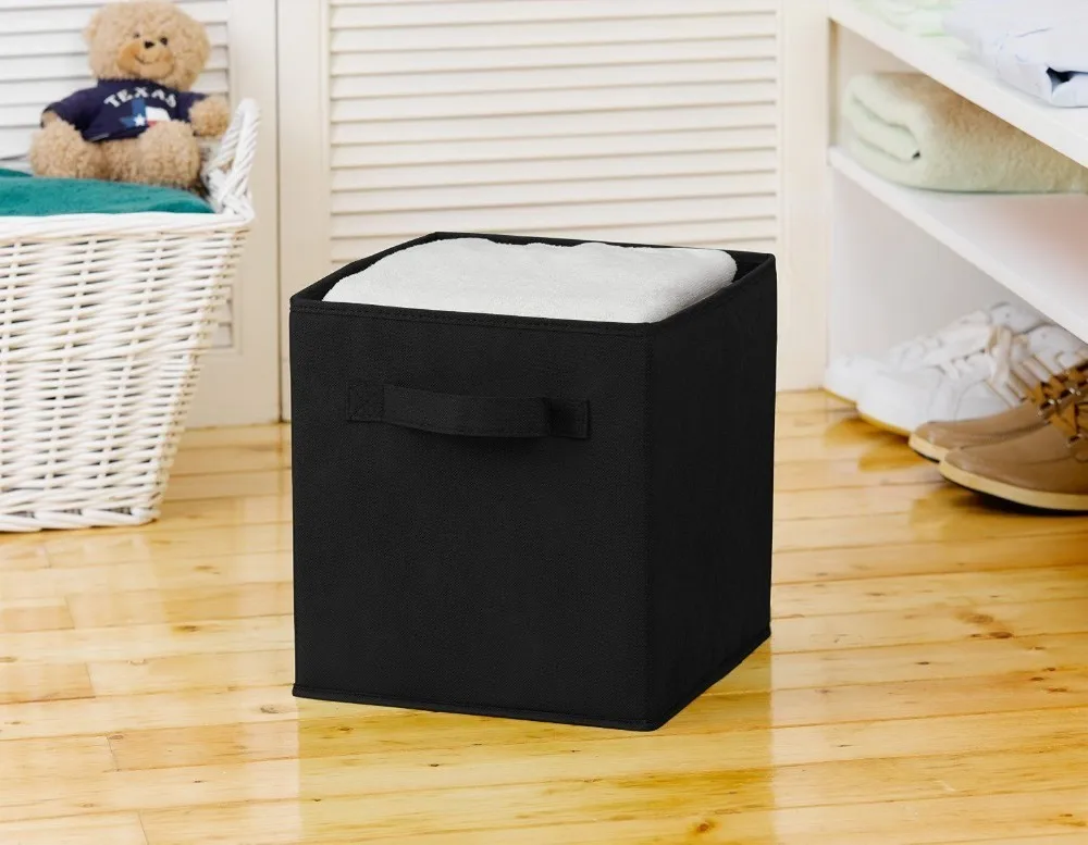 Non Woven Fabric Folding Storage Box Oem Non Woven Fabric Foldable