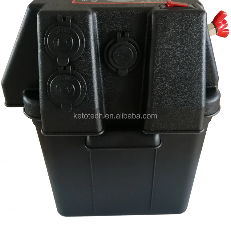 Multifunction 12v Caravan Rv Outdoor Camping Storage Battery Box With