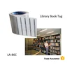 Library Book Tag with adhesive TID code LA -86EAS