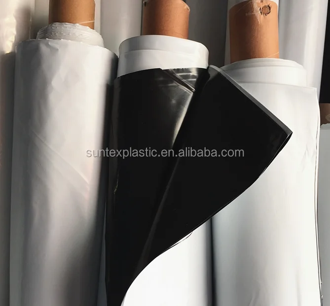 4m White Polythene Sheeting Insulation Films   0.3 Thickness 