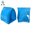 Wholesale Customize Inflatable Dolphin Pattern Swim Arm Bands SGS PVC Flotation Sleeves Floats Tube Water Wings
