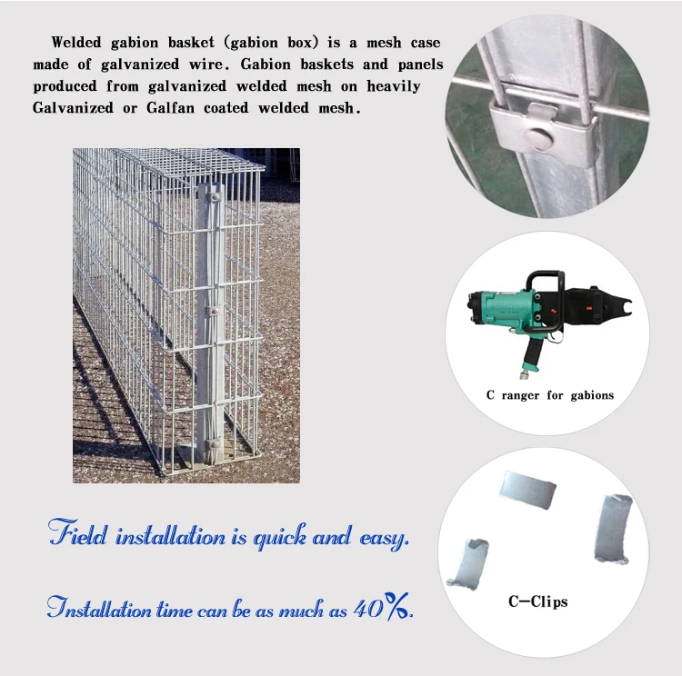 2016 Gabion Basket /cages/dimensions Sizes For Hot Sale