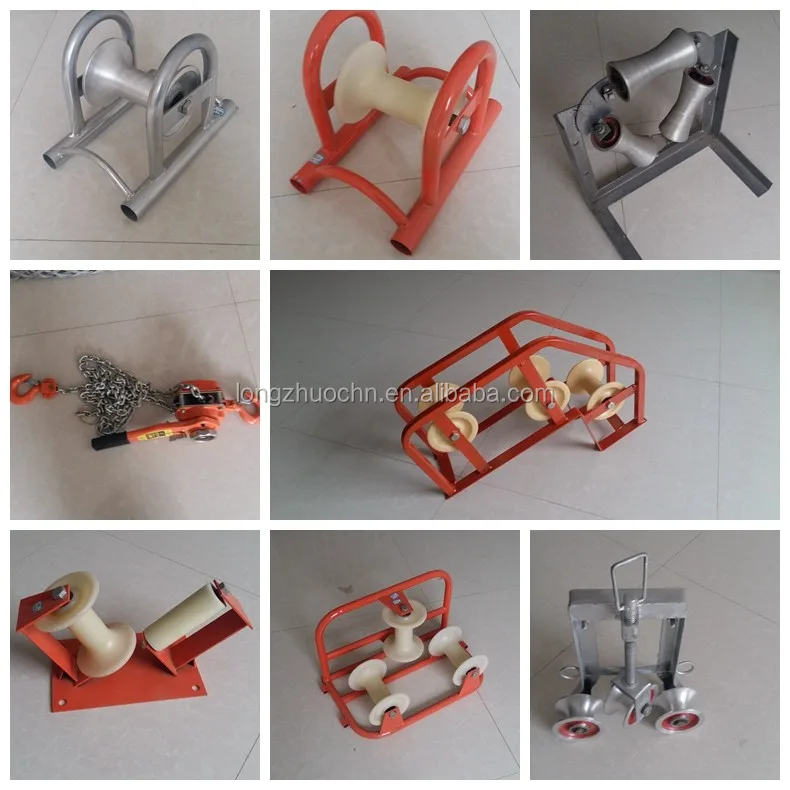 512ton Hydraulic Cable Reel Drum Jack Stand For Large Cable Tray Wire