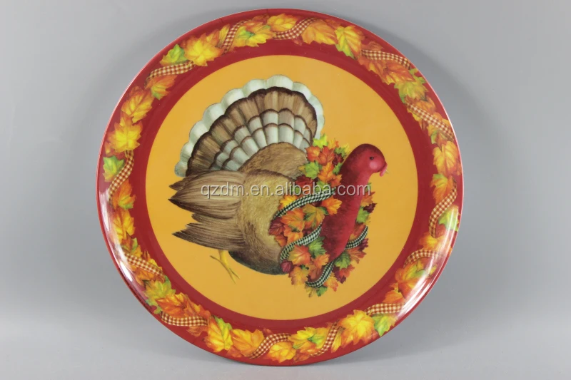 Nation Style Melamine Dinner Plate Plastic Dishes