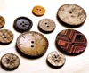 18L Natural coconut wood button for clothes accessories