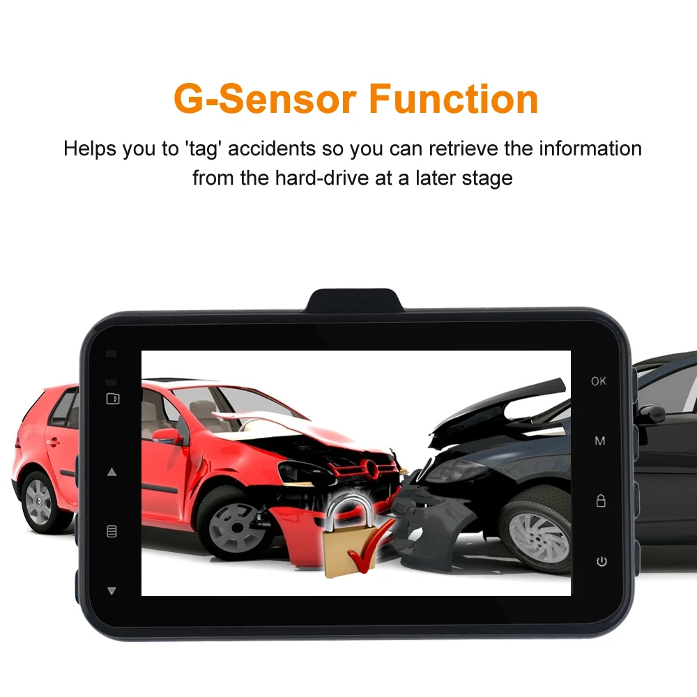 Vehicle Traveling Data Recorder Small Recording Device Hd Car Camera