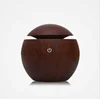 Mushroom shape mini usb humidifier 130ml small capacity electric aroma diffuser wood essential oil diffuser for car