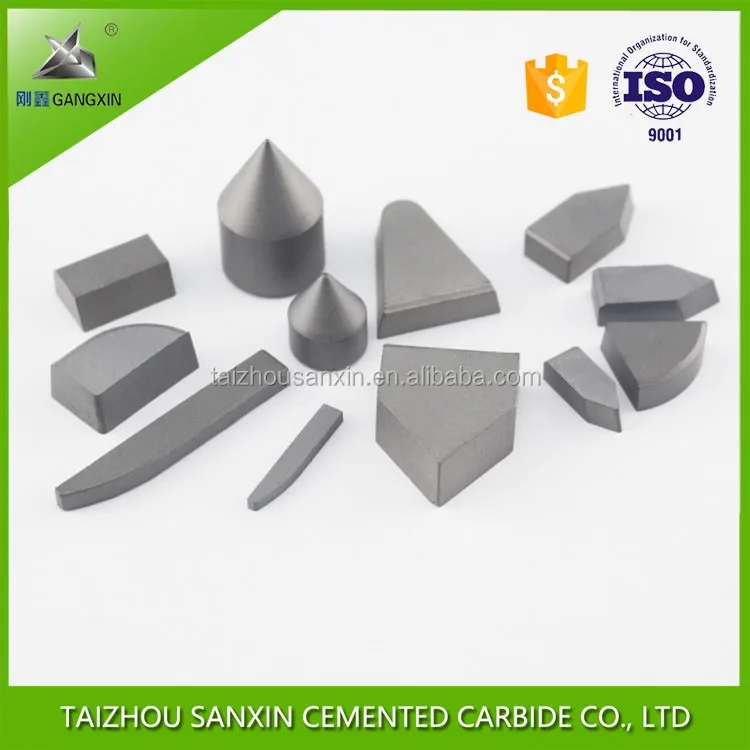 K10,K20,P30 Brazed Cemented Tungsten Carbide Tip For Lathe Tools Sanxin