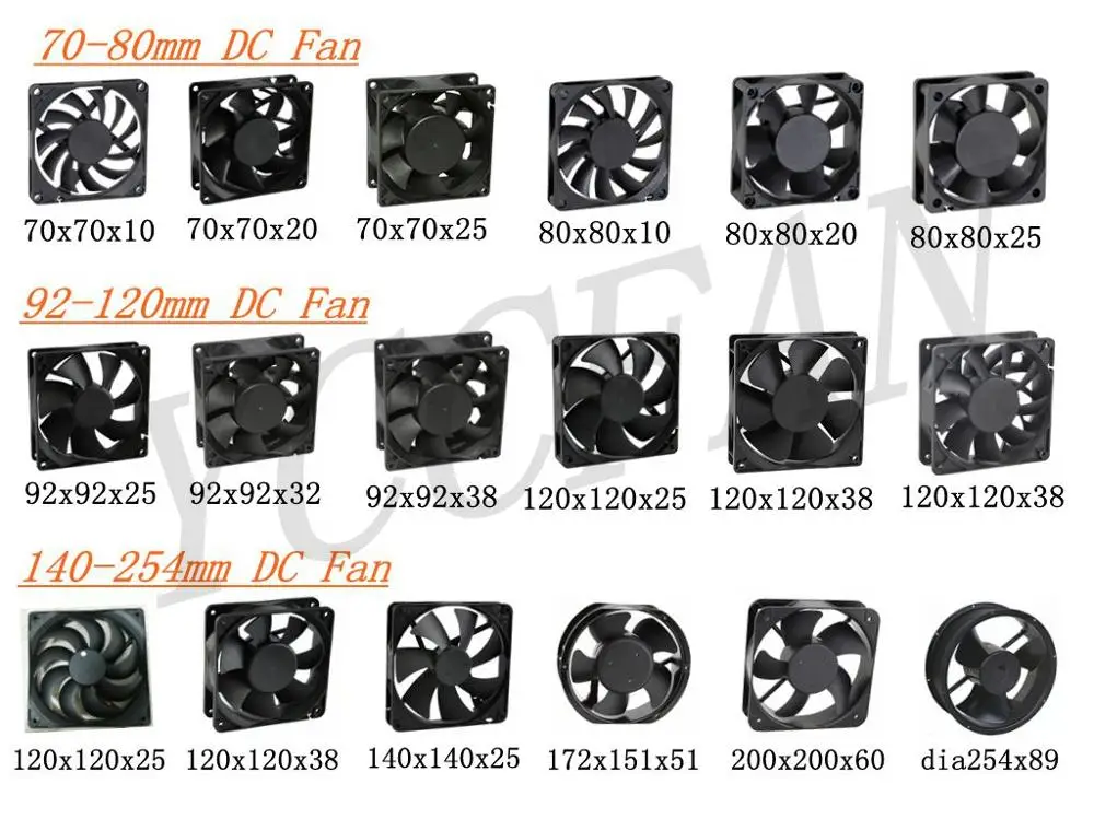 Ventilation Fan, YCCFAN, 60mm, 6025, 5V - detail 8