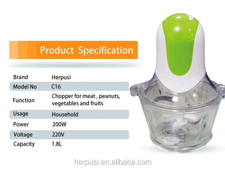 Mini Chopper Kitchen Appliance Mini Chopper Kitchen Appliance
