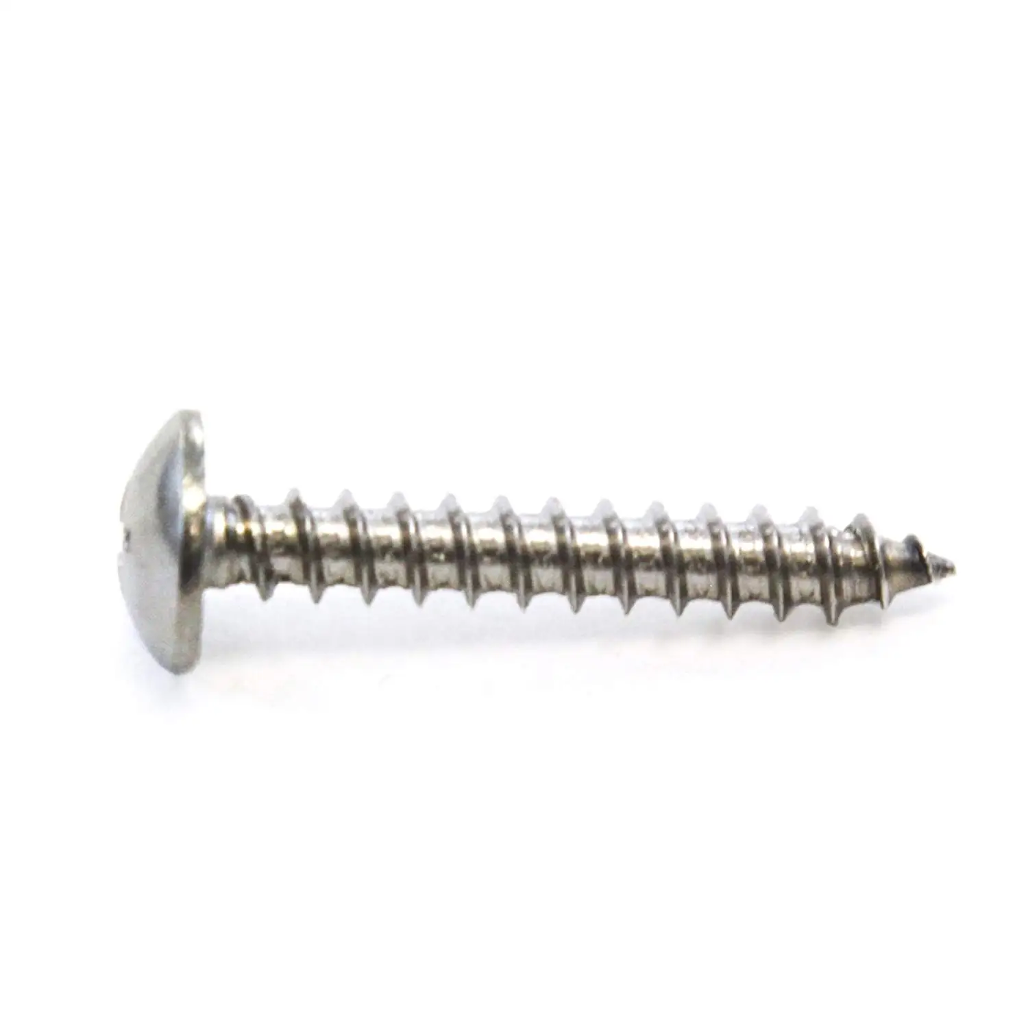1 Length Stainless Steel Panel Screw Pan Head Phillips Drive 0.075 Head Height #4-40 0.221 Head Diameter Pack of 5