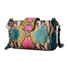 Real Python Skin Funky Evening Bag Clutch Purse