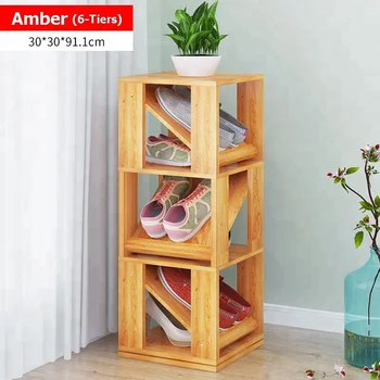 Chic Stylish Wooden Shoe Storage Rack Bookshelf Rotatable Fiberboard Mdf Buy Wooden Storage Cabinet Bookshelf Shoe Cabinet Product On Alibaba Com