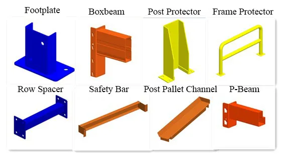 Pallet Rack Type Storage Racks For Designed Drawing For Warehouse ...