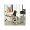 Luxury ceo manager table design melamine wooden executive modern office desk for office furniture for one people