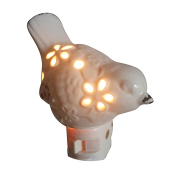 Ceramic Bird Animal Led Modern Baby Kids Night Light Plug In Ceramic Bird Animal Led Modern Baby Kids Night Light Plug In Wall Lamp