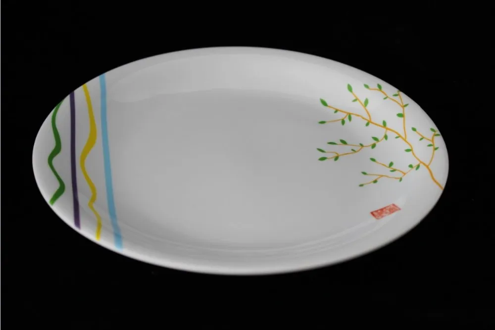 9.4inch melamine sushi plate