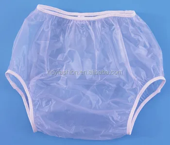 culotte en plastique pour adulte