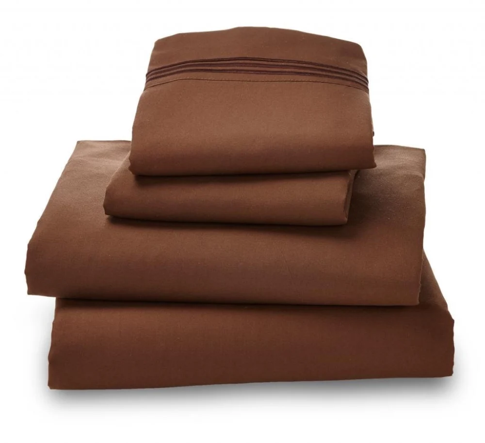 Queen Size Burgundy Polyester Microfiber Fitted Sheet Sets Buy