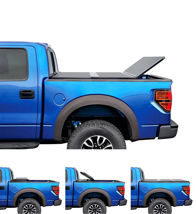 Liyuan Factory Off Road 38 Aluminium Tri Fold Hard Tonneau Cover For Tacoma 5 Pick Up Bed Cover Buy Aluminium Tonneau Cover Tacoma Pick Up Cover Product On Alibaba Com