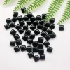 Factory outlet Nature Stone Onyx Smooth face Square shape Black Agate